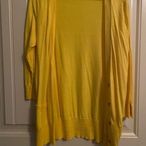 Yellow Cardigan
